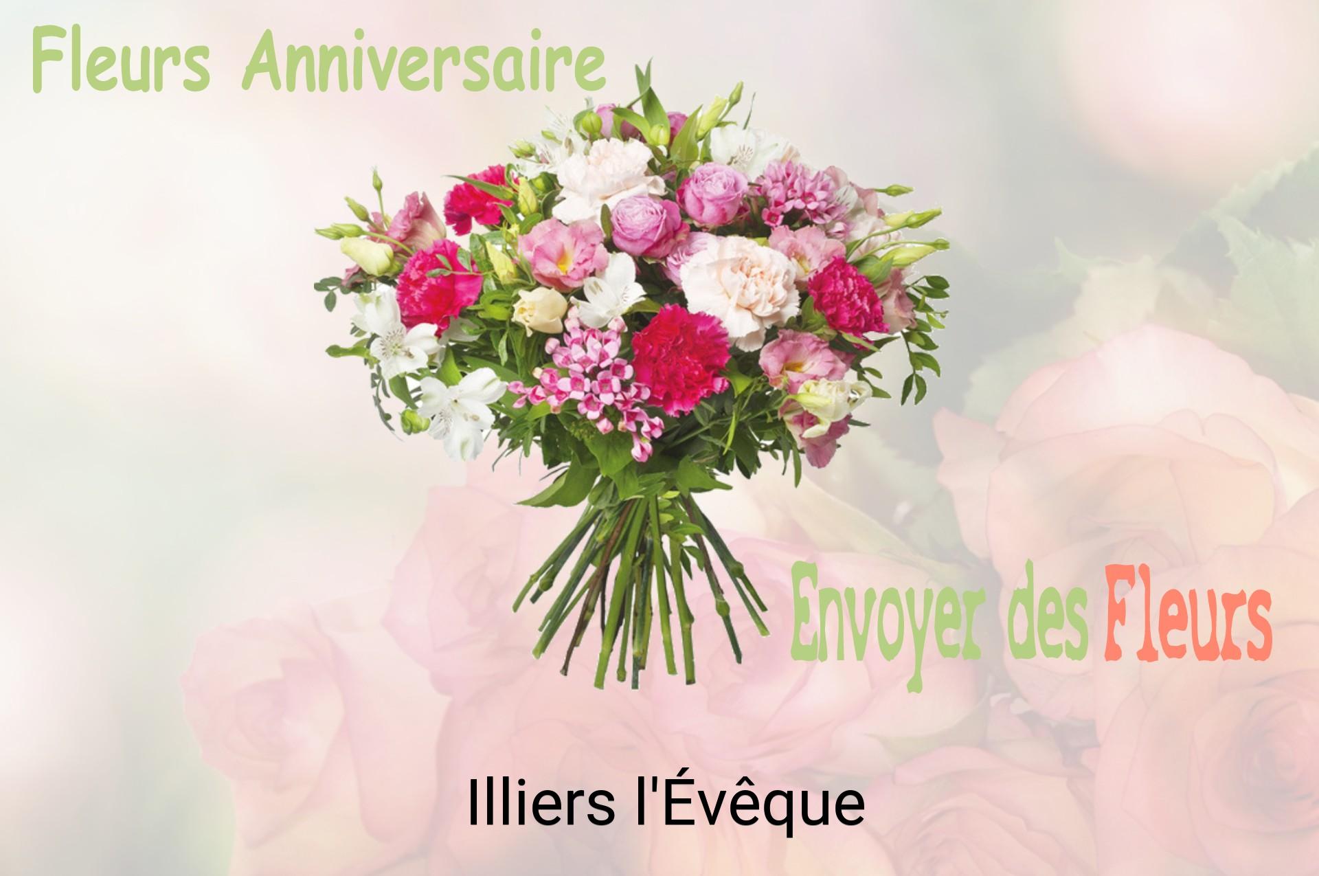 Bouquet de fleurs d’anniversaire livré à Illiers-l'Évêque